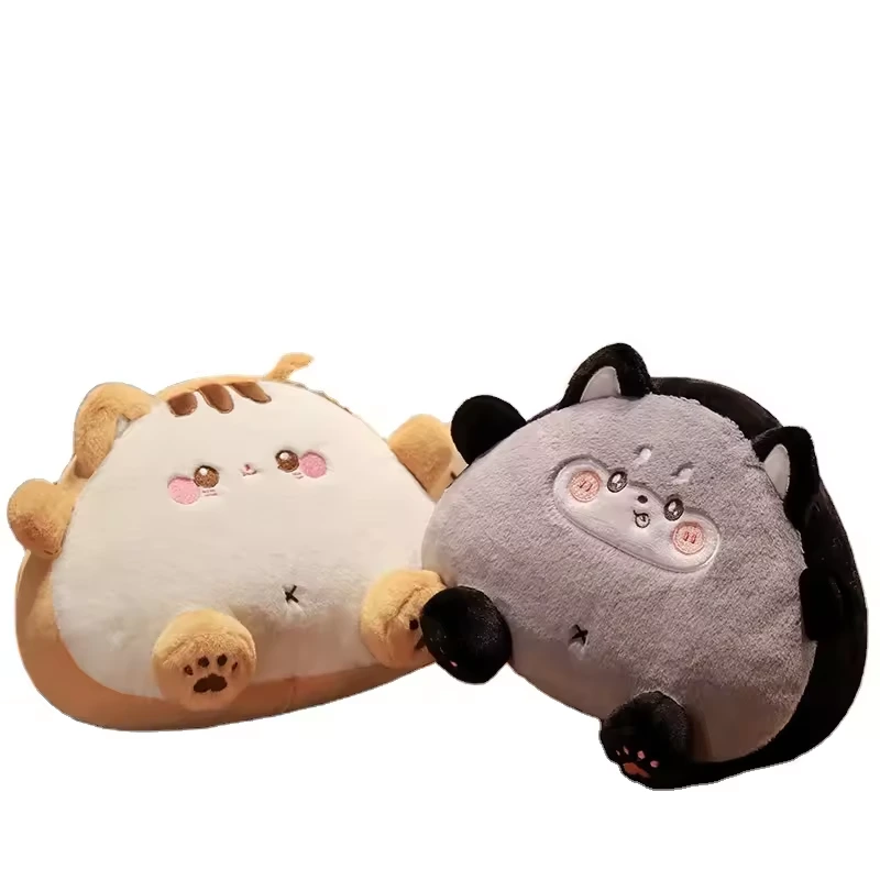 Stuffed Cartoon cat rice ball cat pillow anime soft interested pillow 1