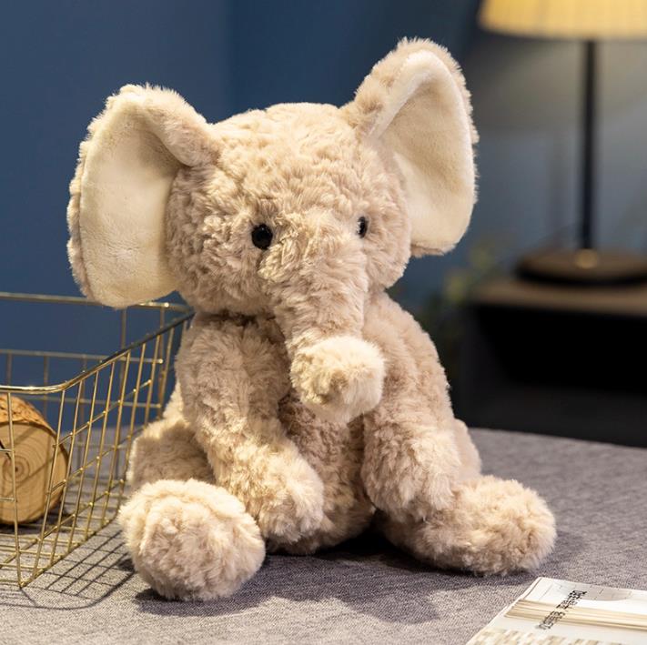 Cute Comfort plush elephant Stupid and Cute Display stuffed animal toys elephant plush pillow 11