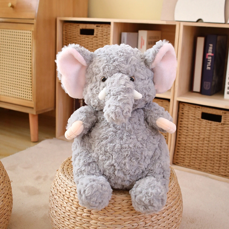 Lzay animal Stuffed Soft little Elephant penguin fox pig plush toys Kids gifts 1