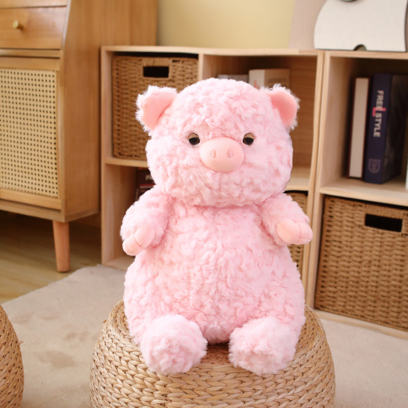 Lzay animal Stuffed Soft little Elephant penguin fox pig plush toys Kids gifts 8