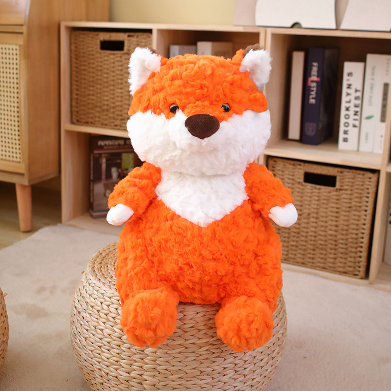 Lzay animal Stuffed Soft little Elephant penguin fox pig plush toys Kids gifts 9