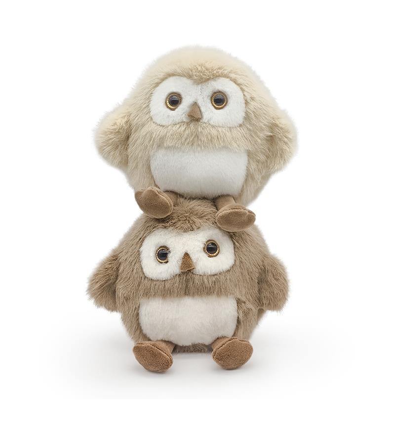 Cute Stuffed Animal Owl Plush Toy Manufacturer Custom Logo Plushie Soft Cartoon Plush toy 10