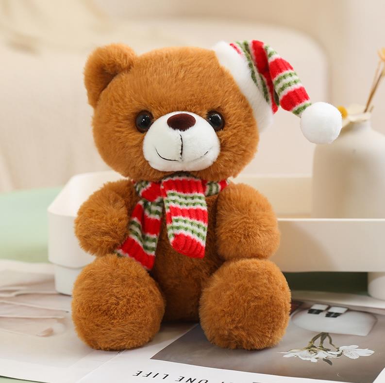 Christmas Teddy Bear Toy Children's Plush Animals Toy Hot Sale Cotton and Fabric Material 9