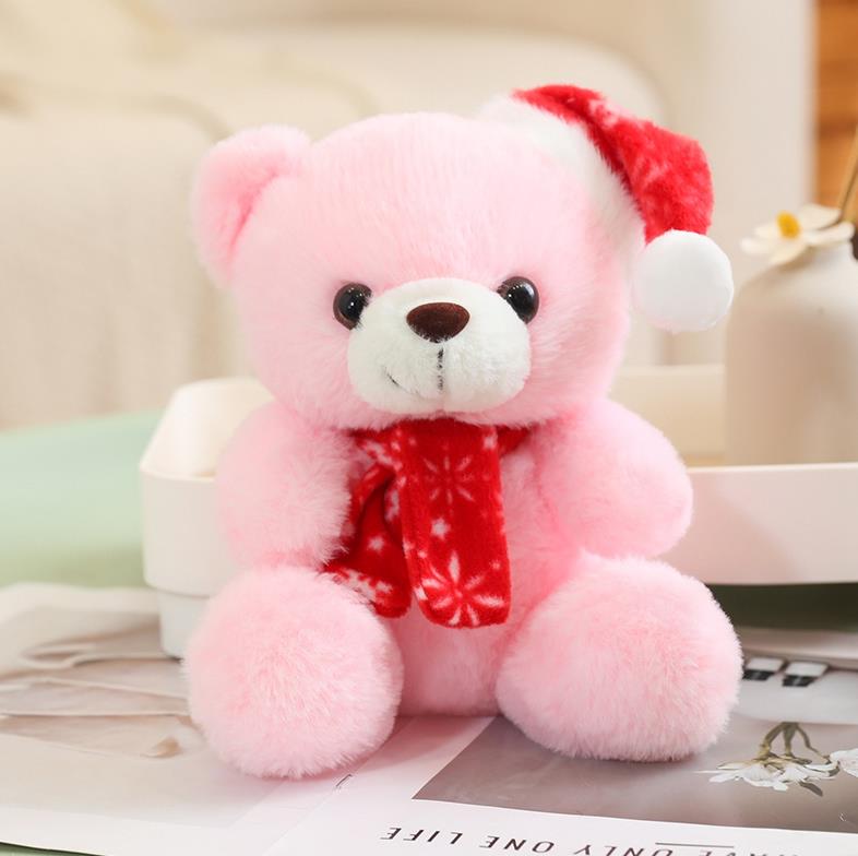 Christmas Teddy Bear Toy Children's Plush Animals Toy Hot Sale Cotton and Fabric Material 10