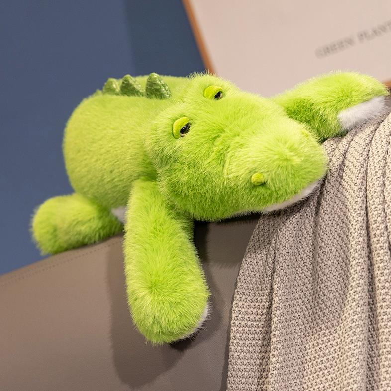 Stuffed Animal Lying Crocodile Plush Toys stuffed alligator toy Gift for Children 8