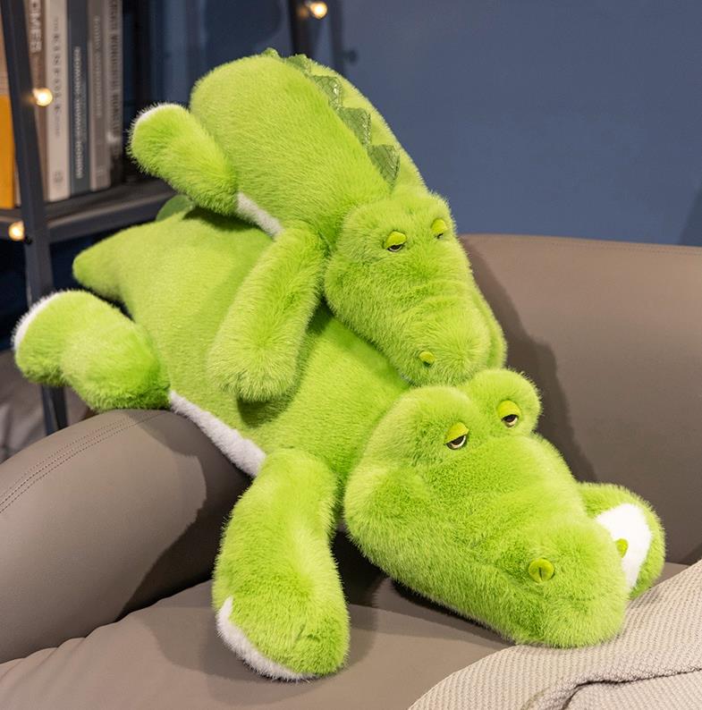 Stuffed Animal Lying Crocodile Plush Toys stuffed alligator toy Gift for Children 12