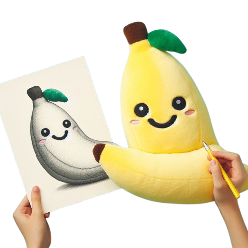 Cute Plush Toys for Claw Machine Toys Crane Machine Custom Plush Doll 20cm Plush Banana Toys 7