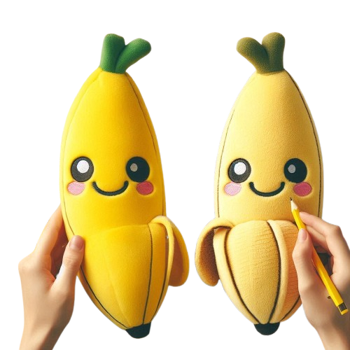 Cute Plush Toys for Claw Machine Toys Crane Machine Custom Plush Doll 20cm Plush Banana Toys 11