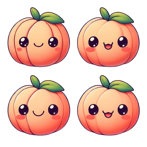 Super Soft PP Cotton Filling Peach Plush Pillow Toy Custom Made Plush Fruits and Vegetables 11