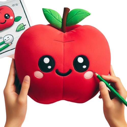 Custom Plush Toy No Minimum 10 inch Plush Toy Kawaii Smile Plush Fruit Pillows 13