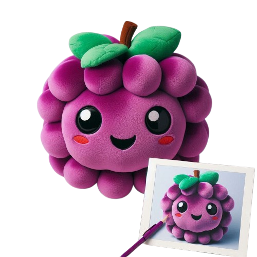Make Your Own Design Soft Plush Toy Grape Custom Plush Mascot Cute Kawaii Plush 13
