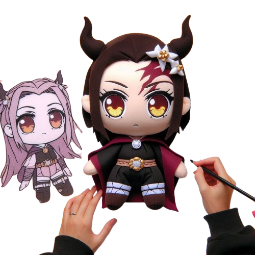 Make Your Own Plush Toy Customized Anime Plush Doll Cute Children Gift Custom Anime Plush 7