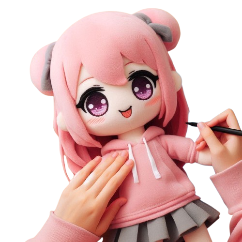 Personalized 20cm Plush Doll Custom Baby Doll for Girl Pretty Gift Cute Plush Doll 11