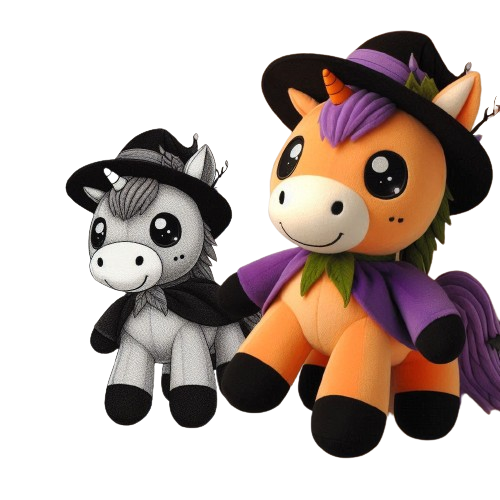 Make Your Own Horse Plush Toys for Halloween Gift Custom Plush Dolls 8