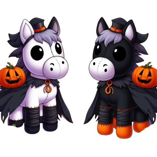 Make Your Own Horse Plush Toys for Halloween Gift Custom Plush Dolls 6