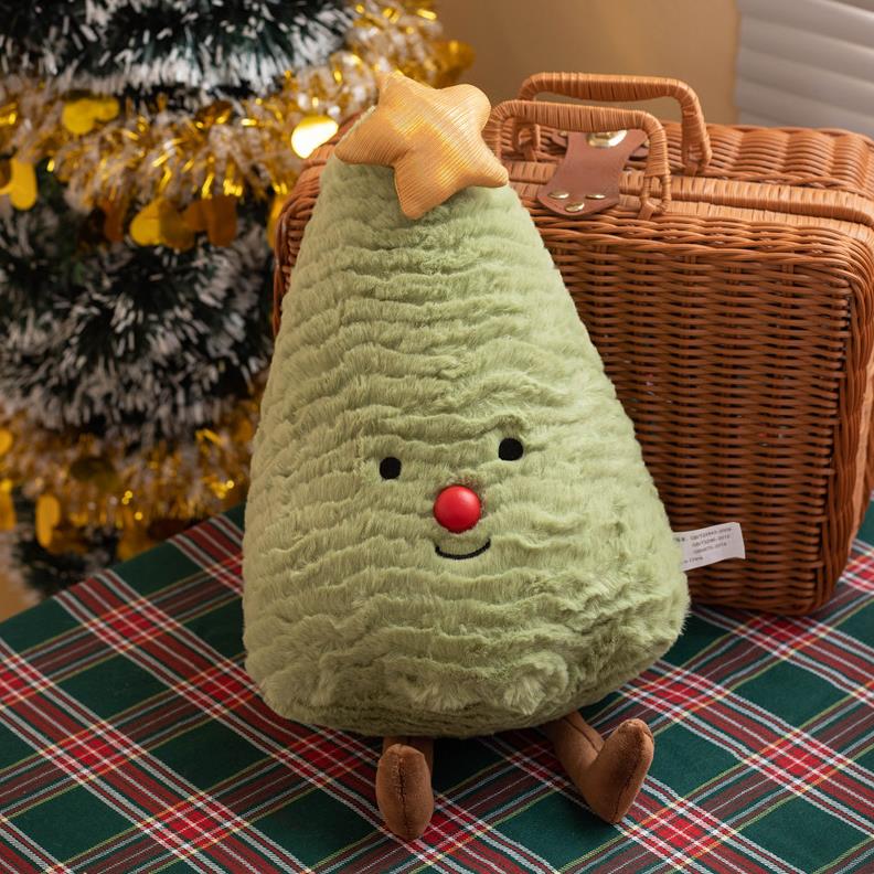 Creative Christmas Gingerbread Man Doll Chirstmas Tree Stuffed Toys Holiday Party Gifts 10