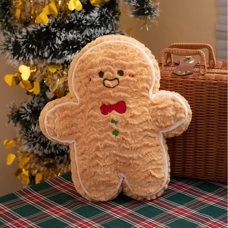 Creative Christmas Gingerbread Man Doll Chirstmas Tree Stuffed Toys Holiday Party Gifts 13