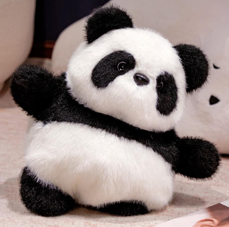 Cute White Bear Stuffed Animal Toys Panda Plush Toy Fat Pillows Baby Doll 11
