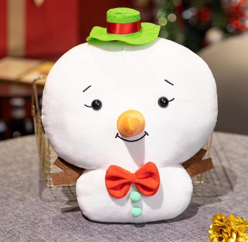 New Design Gingerbread Plush Man Christmas Tree Plush Pillow Cute Christmas Children Doll Gifts 11