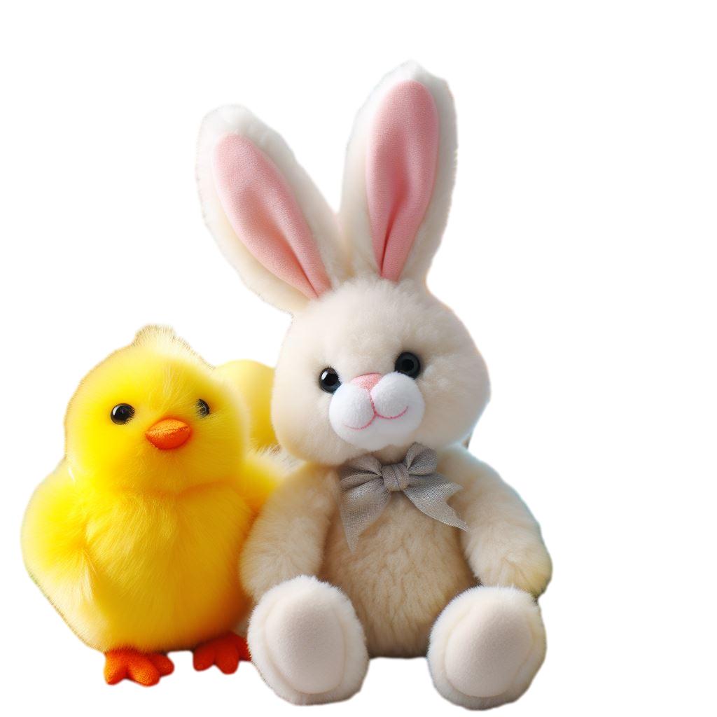 Personalized Rabbit Plush Toy Plush Figure Toys Custom Easter Gifts 3