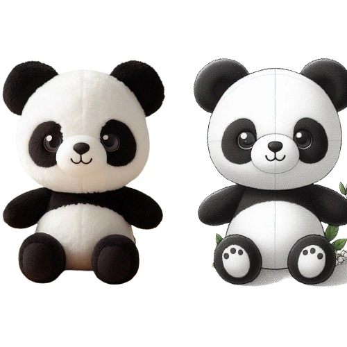 Stuffed Animal Toys Plush Custom Panda Plush Low MOQ Custom Plush Toy Stuffed Toys Plush 1