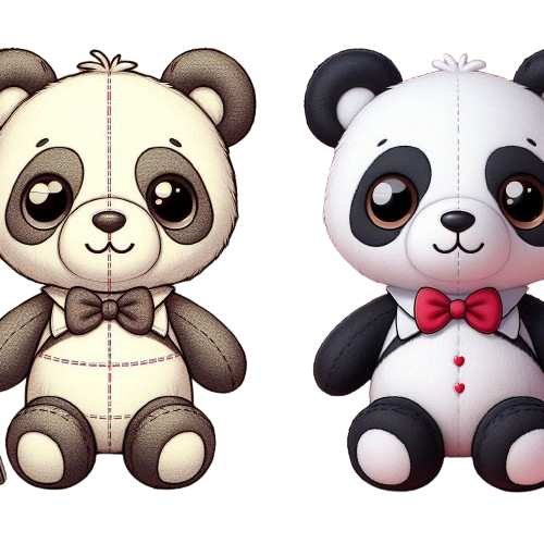 Stuffed Animal Toys Plush Custom Panda Plush Low MOQ Custom Plush Toy Stuffed Toys Plush 9