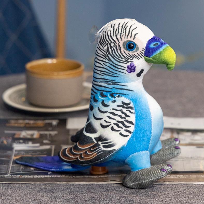 Imitation Parrot Stuffed Animal Toys Wild Animals Doll Bird Plush Toy Kids Gifts 11