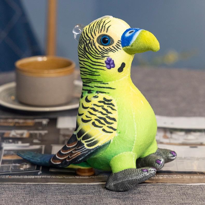Imitation Parrot Stuffed Animal Toys Wild Animals Doll Bird Plush Toy Kids Gifts 10