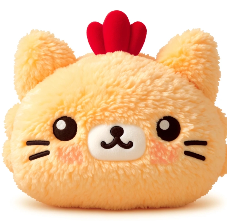 20cm Custom Plush Cat Stuffed Plush Shrimp Toy Japan Tempura Fried Shrimp Plush Toy 11