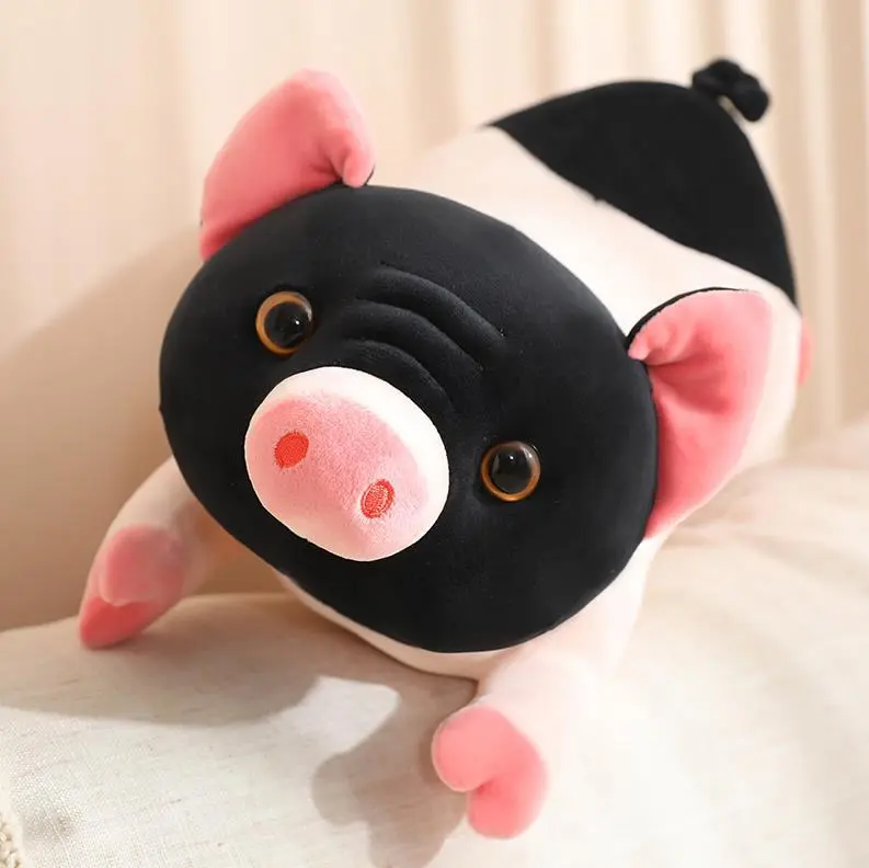 Kawaii Pink Pig Stuffed Animal Toys Cute Soft Pig Pillows Plush Doll Sleeping Cushion 1