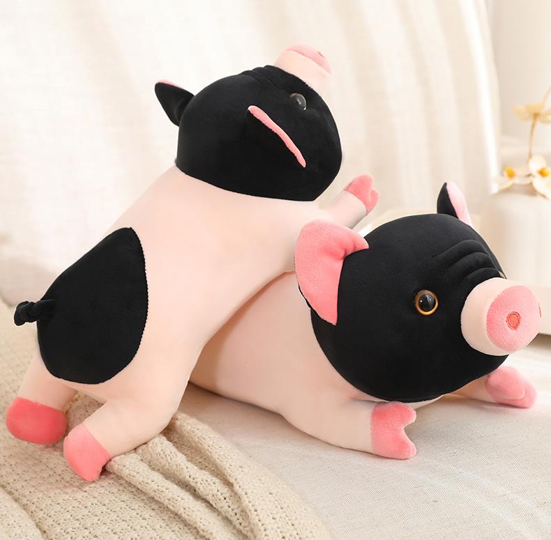 Kawaii Pink Pig Stuffed Animal Toys Cute Soft Pig Pillows Plush Doll Sleeping Cushion 11