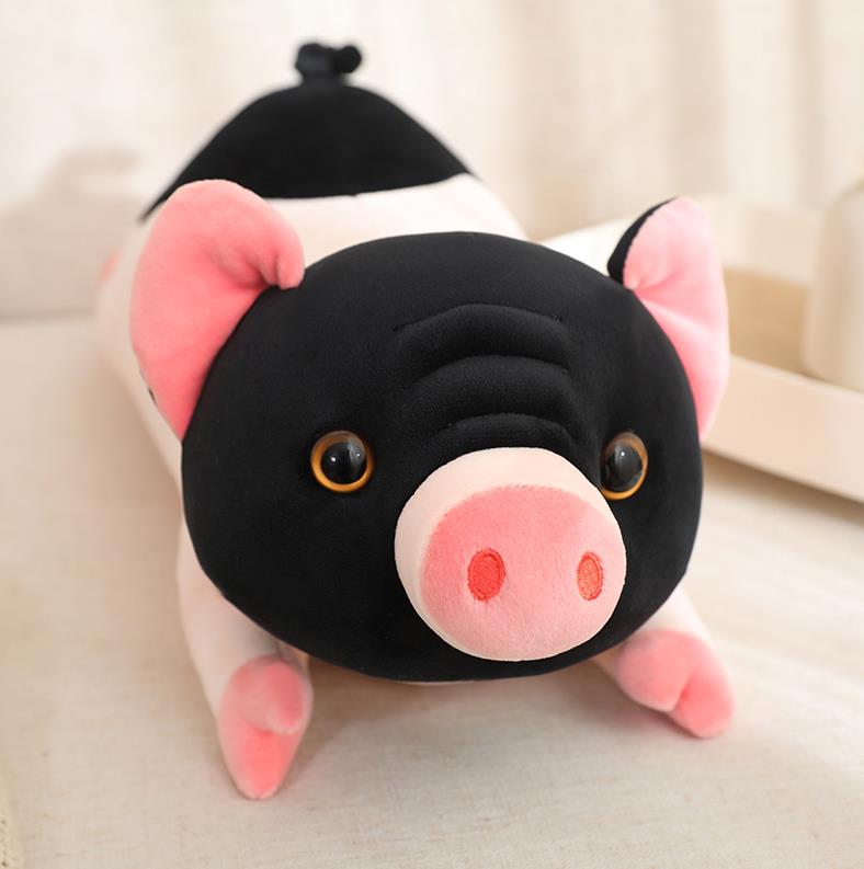 Kawaii Pink Pig Stuffed Animal Toys Cute Soft Pig Pillows Plush Doll Sleeping Cushion 12
