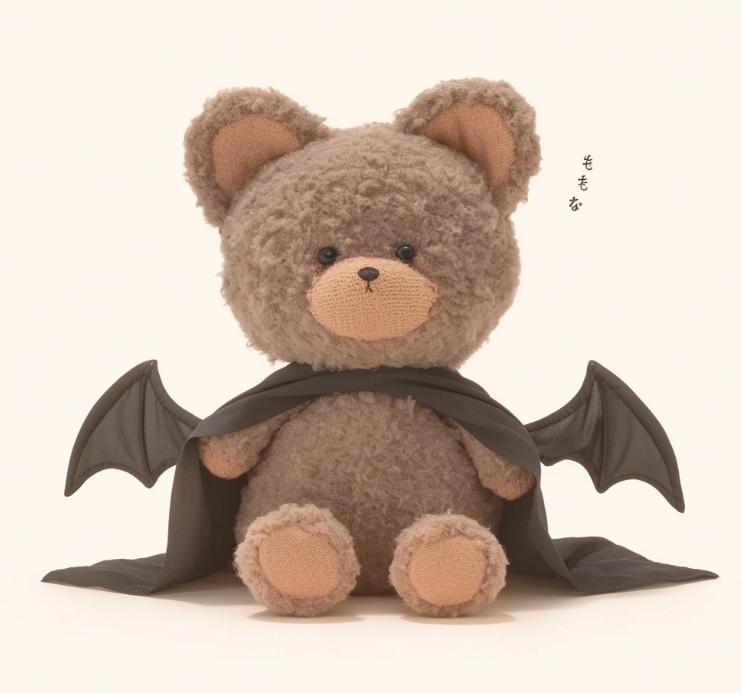 Festival Gift Halloween Bear Bat Plush Stuffed Animal Toy Custom Plush Toy 25cm Doll 12