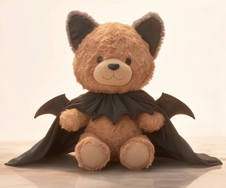 Festival Gift Halloween Bear Bat Plush Stuffed Animal Toy Custom Plush Toy 25cm Doll 9