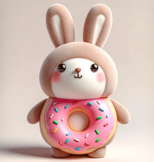 Kawaii Stuffed Animal Toys Plush Custom Plush Toy Pillow Rabbit Cat Donut Plush Toy 11