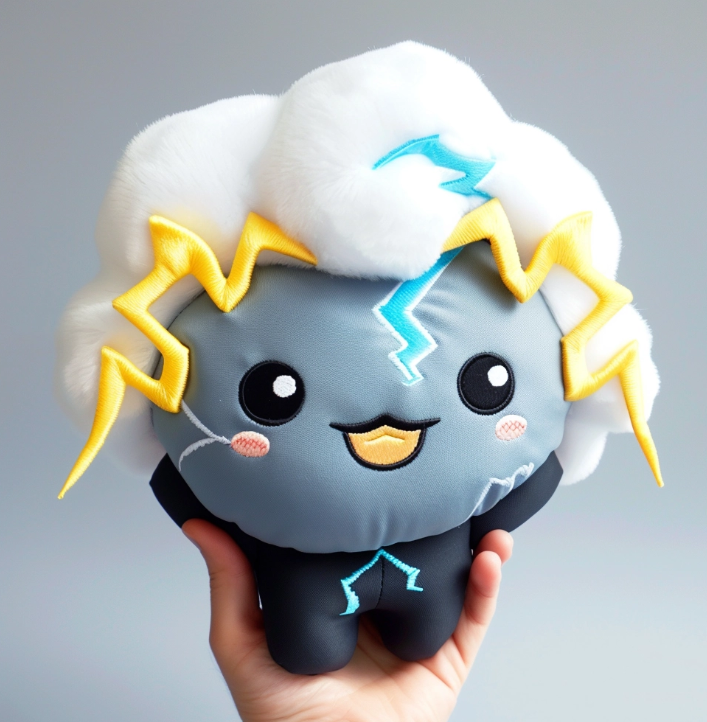 Cute Plush Toy Claw Machine Promotional Gifts Kawaii Cloud Plush Custom Made Doll 11