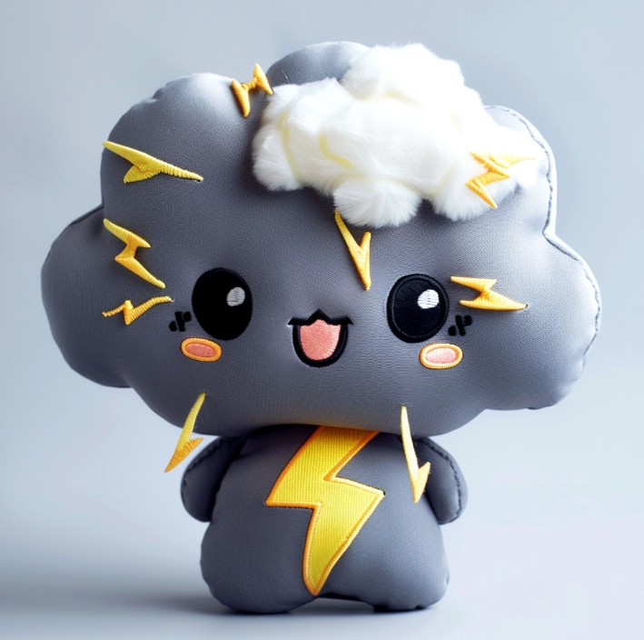 Cute Plush Toy Claw Machine Promotional Gifts Kawaii Cloud Plush Custom Made Doll 8
