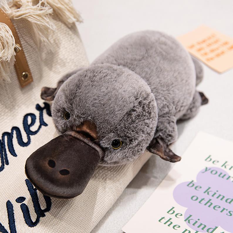 Super Soft Yellow And Gray Platypus Plush Toy Stuffed Animal Toys Plush Doll Plushies 11