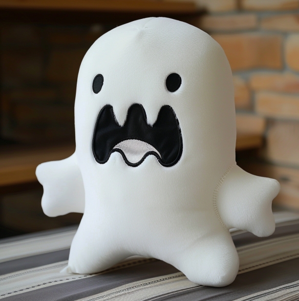 Organic Cotton Plush Toys Halloween Gift Decoration Plush Dolls Custom Ghost Face Plush 11