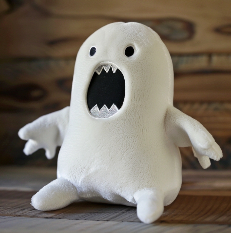 Organic Cotton Plush Toys Halloween Gift Decoration Plush Dolls Custom Ghost Face Plush 10