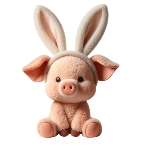 Cute Baby Toy Plush Pink Pig Gift Souvenir Plush Doll Custom Organic Cotton Plush Toys 9