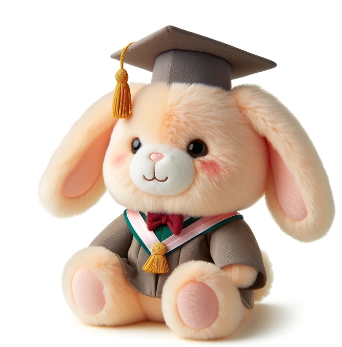 Custom 20cm Cotton Doll New Plush Graduation Gift Mascot Snake Cow Rabbit Tiger Plush 13