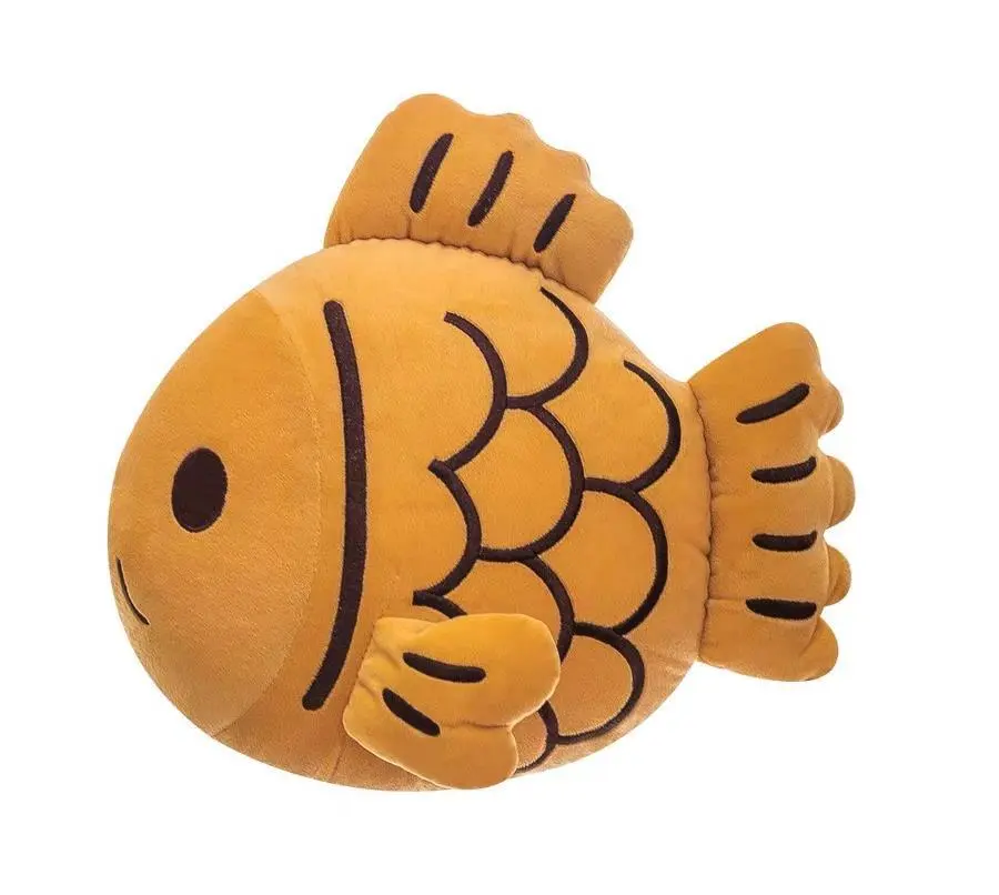 Cute Taiyaki Plush Toy Fish Doll Pillow Stuffed Animal Home Decoration 1