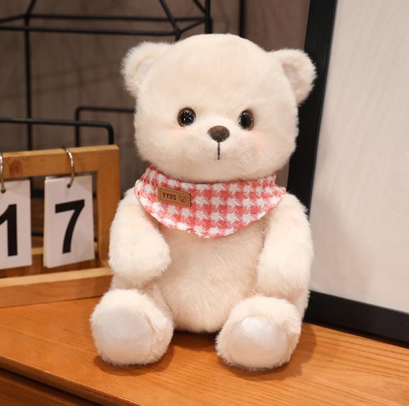 Juguetes de peluche de gato, perro, oso, súper lindos, colgante, muñeco de gato, animales de simulación, juguete de peluche 11