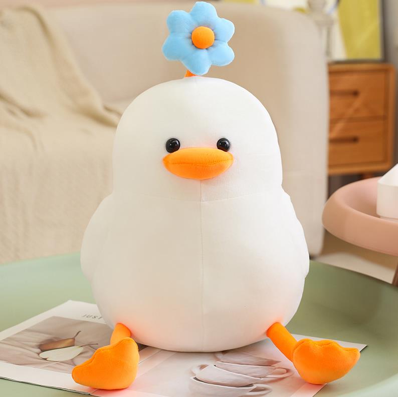 Lovely Yellow Dukc Stuffed Animal Toys Plush Duck Toy Pillow Kids Doll Plushie 12