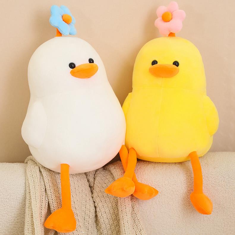 Lovely Yellow Dukc Stuffed Animal Toys Plush Duck Toy Pillow Kids Doll Plushie 11