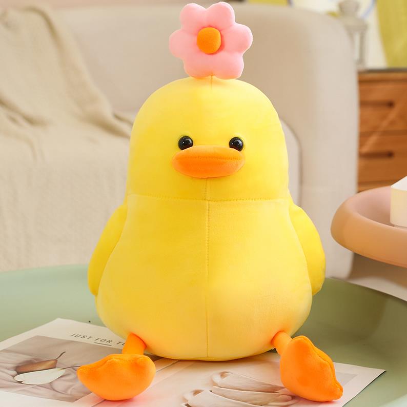 Lovely Yellow Dukc Stuffed Animal Toys Plush Duck Toy Pillow Kids Doll Plushie 13