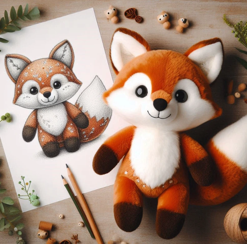 Custom stuffed plush toy custom puppy doll keychain plush pillow with company logo embroidered. 1