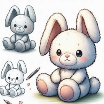 Custom stuffed plush toy custom bunny doll keychain plush pillow with company logo embroidered. 4