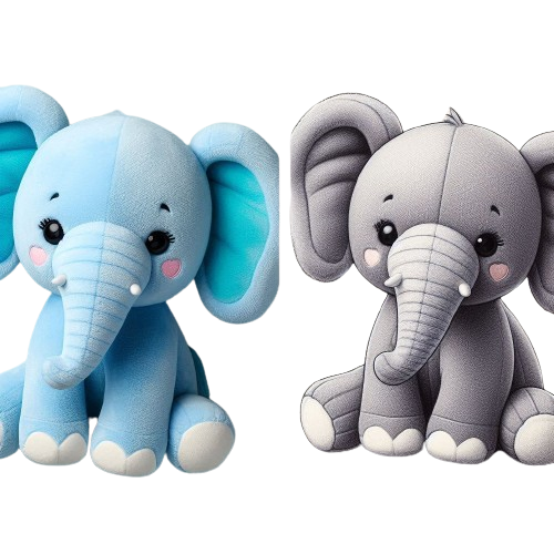 Factory Price Bulk Stuffed Animal Toys Custom Plush Animal Realistic Plush Toys Elephant 8